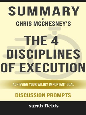 cover image of Summary of the 4 Disciplines of Execution